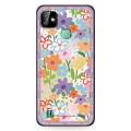 TPU Protective Phone Case For infinix X612/Smart HD 2021 Back Cover Oil Painting flower Waterproof Cute Phone Pouch. 