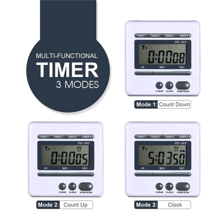 JAERBEE%204X%20Digital%20Countdown%20Timer%204%20Channel%20Count%20Up%20Down%20Kitchen%20Cooking%20Timer%20Clock%20-%20Image%204