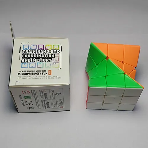 Twist%203x3x3%20Stickerless%20Magic%20Cube%20Speed%20Cube%20Rubik%20Distorted%20-%20Image%205