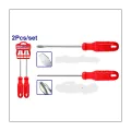 2pcs Screwdriver | Flat Type T Screw Driver Flat Ty2pcs Screwdriver | Flat Type T Screw Driver Flat Type and Flower Type  T 5×200mm  | As003 ePartz SK4796pe and Flower Type  T 5×200mm  | As003 ePartz SK4796 Flat Type×200mm  | As003 ePartz SK4796 Flat Type. 