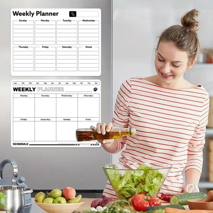 Planner Rabber 28*21*0.2cm Whiteboard Calendar Synthetic Rubber Monthly Planner Dry ...