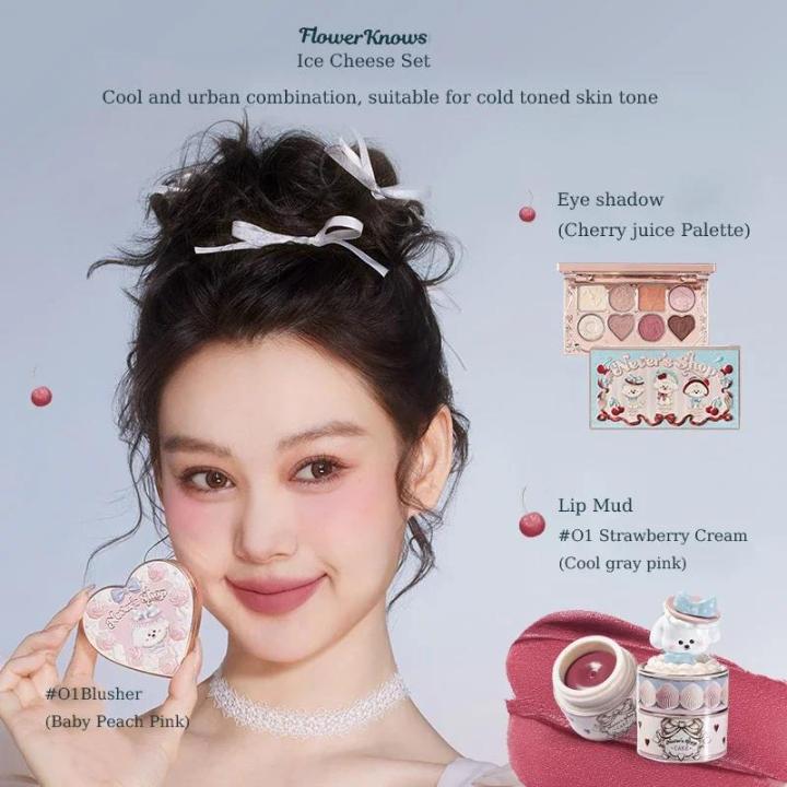 Flower%20Knows%20Never's%20Shop%20Collection%20All%20In%20Make%20Up%20Sets%20Cosmetics%20Full%20Set%20Lip%20Mud%20Blusher%20Eye%20Shadow%20Makeup%20Kit%20Professional%20-%20Image%204