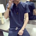 Linen Shirt Cotton Men's Youth Chinese Kung Fu Tai Chi Set Tang ﹁_ Ye Wen Yongchun Martial Arts Gown Tang Suit Bruce Lee Clothes ﹃. 