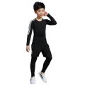Children's Tights Training Wear Quick Drying Clothes Workout Clothes Suit Boys and Girls Running Sports Kids Basket Football Base. 