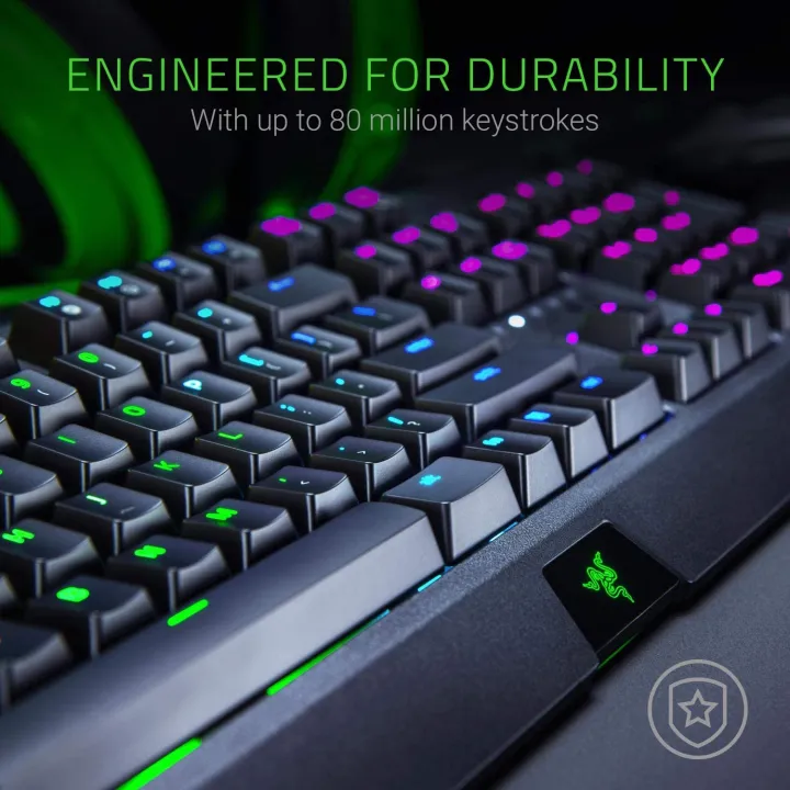 Razer%20BlackWidow%20Mechanical%20Keyboard%202019%20Gaming%20Office%20104%20Keys%20RGB%20Green%20Switches%20Wired%20Keyboard%20Black%20-%20Image%205