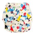 printed washable diaper 5 with 5 insert miscrofabric. 