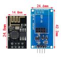ESP8266 ESP-01 ESP01 Serial Wireless WIFI Module For Arduino Transceiver Receiver Adapter Board Raspberry Pi UNO R3 One 3.3V 5V. 