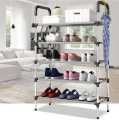 Shoe Shelf Storage Organizer |  6-Tier Stackable High Quality  Shoe Rack. 