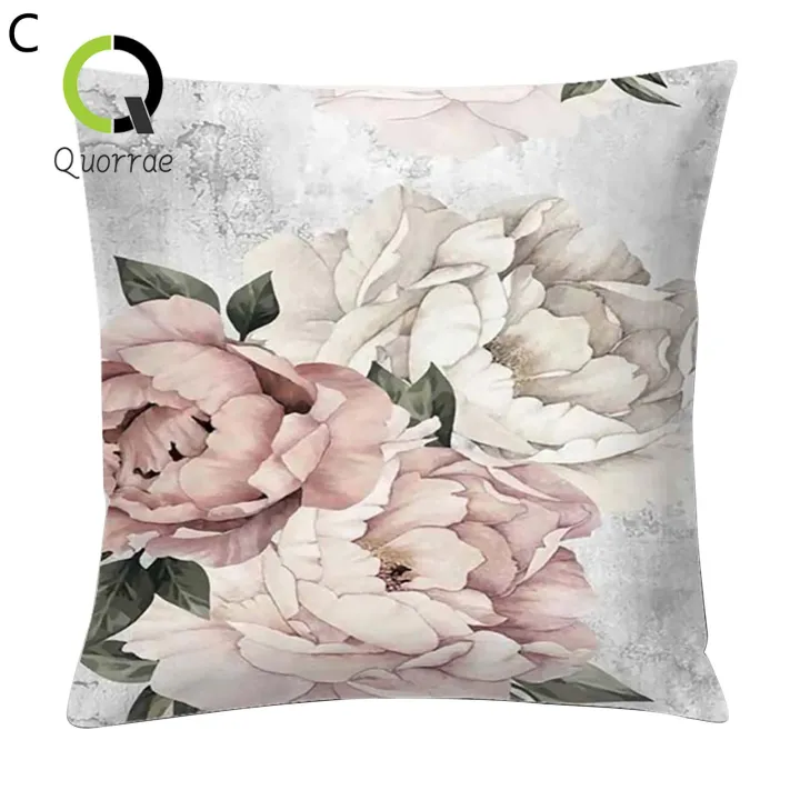 Quorrae%20Cushion%20Case%20with%20Floral%20Pattern%20Aesthetic%20Soft%20Texture%20Polyester%20Pillow%20Case,%20Machine%20Washable%20for%20Home%20Decor%20-%20Image%204