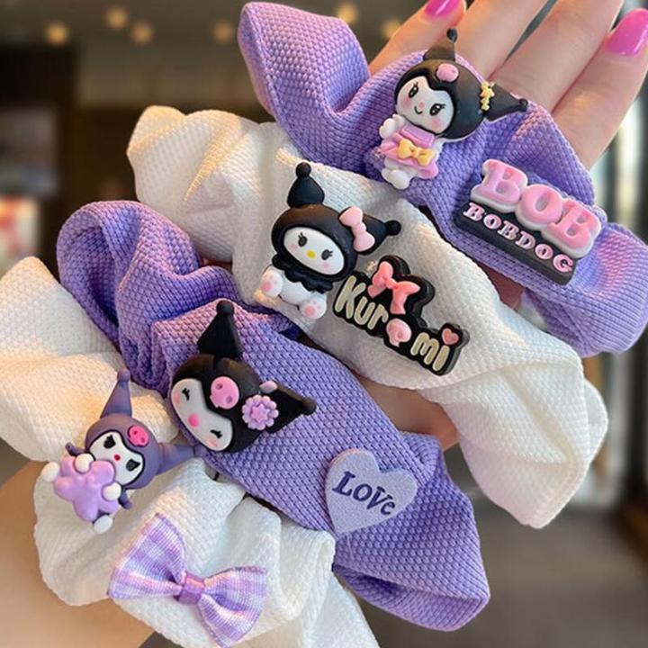4Pcs%20Sanrio%20Girls%20Hair%20Bands%20Cute%20Cartoon%20Kuromi%20Hair%20Rope%20Kawaii%20Elastic%20Headband%20Hair%20Accessories%20Ponytail%20Holder%20Holiday%20Gift%20-%20Image%206