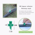 25/50 pcs Micro Sprinkler 180 Degree Garden Water Sprayer Agriculture Drip Irrigation System. 