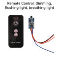 30W Wireless LED Module DC5-24V Breathing Flashing Remote Control Switch Dimming Module for Smart Home Automation. 