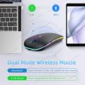 【ALLGOOD】Wireless Bluetooth Mouse For OPPO Realme Pad 2 11.5 Pad X Mini 8.7 Tablet Mice Rechargeable Silent Mouse. 