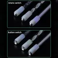Luminous Flash Rotating Pen Beginner Competition Pen / No Refill Non-Writable Tool Acrylic Spinning Anti Slip Coating for Student. 