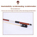 JDXHLAU Professional 4/4 Brazilwood Violin Bow Playing Violin Bow Musical Instruments Portable Learn Practice Bow. 