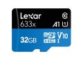 32GB LEXAR 633x HDHC TF MEMORY CARD 10C [ID: 8230]. 