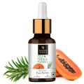 Good Vibes Tea Tree & Papaya Oil Control Face Serum, 10 ml Light Weight Absorbs Quickly Clarifying Formula For Oily Skin Type, Helps Reduce Acne & Blemishes Naturally, No Parabens, No Animal TestingFROM INDIA)NUSS. 