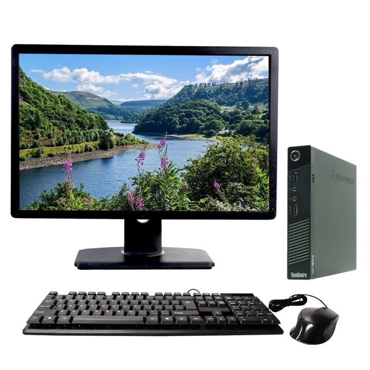 Lenovo full set Micro computer M93p Core i5 4th 8GB Ram  256GB SSD / 500GB HDD Win11Pro  MS Office