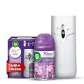 Air Wick 250 ml - Lavender & Lotus, Refill + Automatic Spray| Freshmatic Air Freshener Kit | 2600 Sprays Guaranteed | Automatic Room Freshener, Bathroom Freshener and Room Spray (FROM INDIA SAB). 