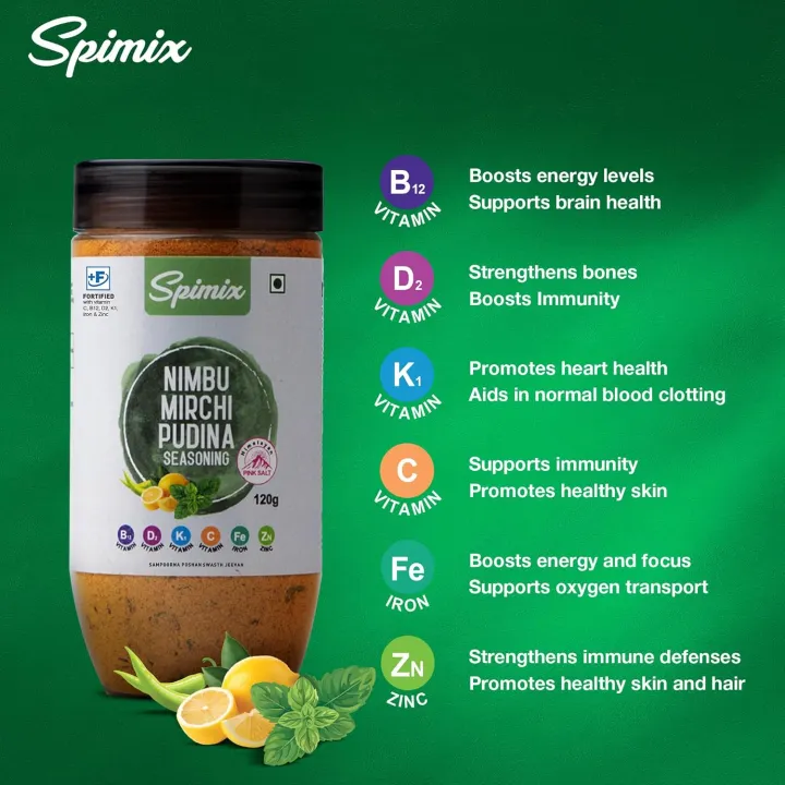 SPIMIX%20Nimbu%20Mirch%20Pudhina%20Masala%20%7C%20120g%20%7C%20Fortified%20with%20Vitamin%20B12%20&%20D%20%7C%20With%20Himalayan%20Pink%20Salt%20%7C%20Tangy%20&%20Spicy%20Seasoning%20for%20Snacks,%20Fruits,%20Chaat%20&%20Everyday%20Cooking%20%20(FROM%20INDIA)%20-%20Image%203