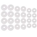 12 Pairss/m/l Soft Clear Silicone Replacement Eartips Earbuds Cushions Ear Pads For Earphone Headphone Dropship. 