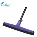 FLOOR WIPER/SQUEEGEE WITH 120CM PLASTIC COATED METAL HANDLE - FEATHER BRAND. 