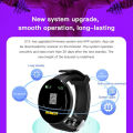 D18 Smart Watch Full Touch Clock Blood Pressure Heart Rate Monitor control Music Message Reminder Smartwatch Men and Women. 