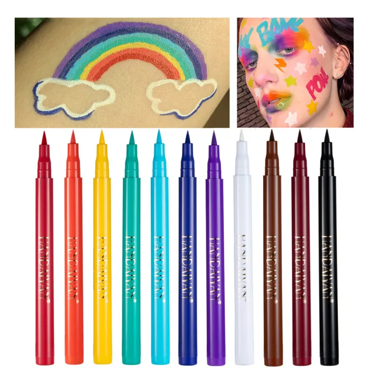 HANDAIYAN%2011%20Colors%20Eyeliner%20Pencil%20Neon%20Colorful%20Liquid%20Eyeliner%20Pen%20Matte%20Makeup%20Waterproof%20Long-lasting%20Eye%20Liner%20Cosmetics%20-%20Image%202