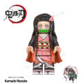 Anime Demon Slayer Figure Model Building Block Toys Lego Plastic Children's Assembled Toy Tanjirou Nezuko Zenitsu Inosuke Desktop Decoration Developmental Toys. 