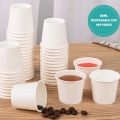 paper cups Disposable tasting cup, one mouthful cup, small tasting cup, mini tasting cup, 50ml, 100 piecesParty Tableware. 