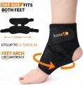 kossto Premium Ankle Compression Brace, Adjustable Support Brace for Foot Care, Sprain, Injury, Swelling & Pain Relief, Ankle Brace for Men & Women FROM INDIA (ABR). 