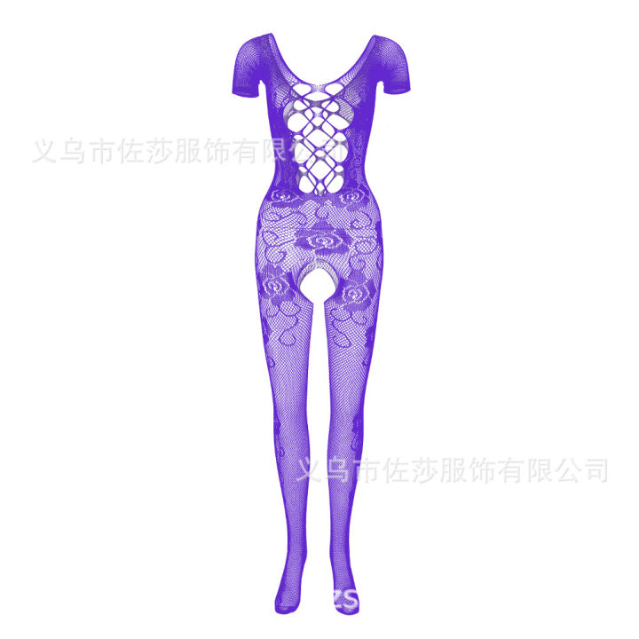 Randomly%20send%20purple%20jumpsuit%20mesh%20socks%20elastic%20underwear%20pajamas%20-%20Image%202