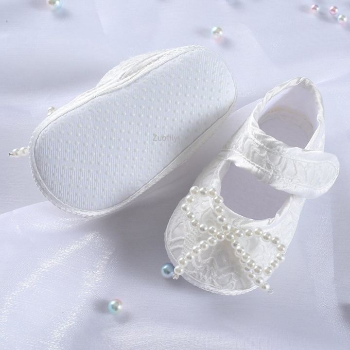 Newborn%20Baby%20Girl%20Pearl%20Floral%20Shoes%20Toddler%20Girl%20Booties%20Infant%20Baby%20Bowknot%20Crib%20Shoes%20Soft%20Sole%20Party%20Prewalker%20First%20Walkers%20-%20Image%203