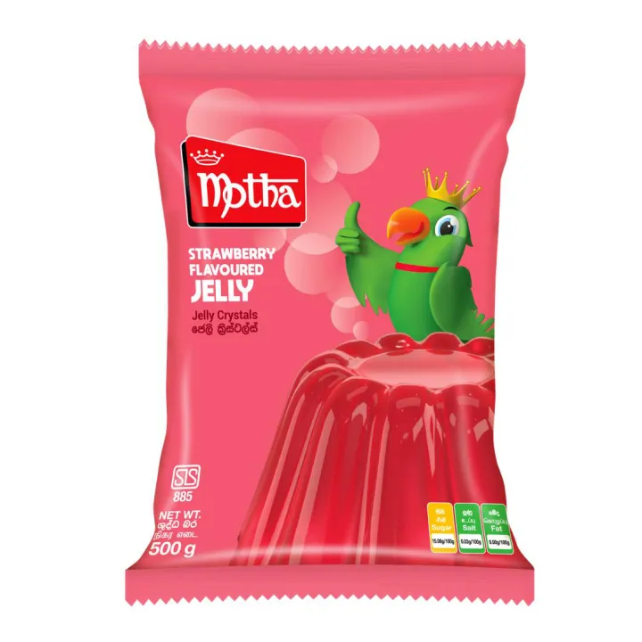 Motha Jelly Strawberry 500g - Premium Pack