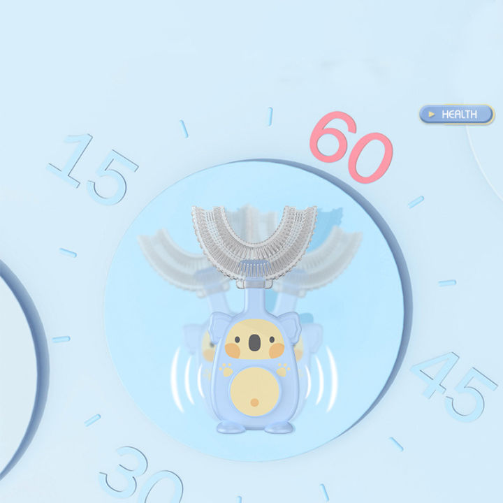 Cartoon%20Koala%20U-shaped%20Baby%20Toothbrush%20Soft%20Silicone%20Kids%20Teeth%20Oral%20Care%20Cleaning%20Safety%20Baby%20Boy%20Girl%20Children%20Toothbrush%20-%20Image%204