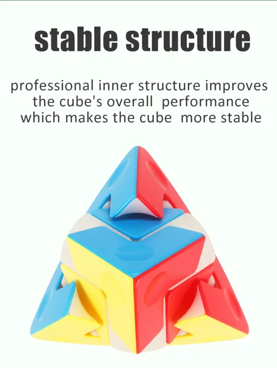 SENGSO%20Magic%20Tower%202x2%203x3%20Magic%20Cube%20Pyraminx%20Special%20Cube%20Keychain%20cube%20Stickerless%20Speed%20Cube%20Triangle%20Cube%20Brain%20Teasers%20-%20Image%203
