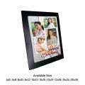 Personalized Black Colour Embossed Photo Frame | Picture frame For Birthday Gift Frame Sizes 4x6 Inch 8x6inch 10x8 inch 10x12 inch 10x15 inch 12x15 inch  12x18inch  24x16inch 20x30 inch. 