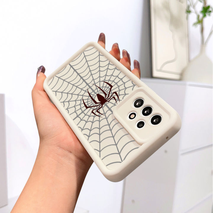 AMORVOR%20for%20Realme%20C11%202020%20Back%20Cover%20Soft%20Square%20Ladder%20Grey%20Spider%20Print%20Silicone%20Camera%20Protection%20Phone%20Case%20-%20Image%208