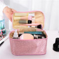 Women'S Portable Makeup Bag New Popular Women'S Alphabet Color Fashion Quartet Travel Portable Storage Wash Bag. 