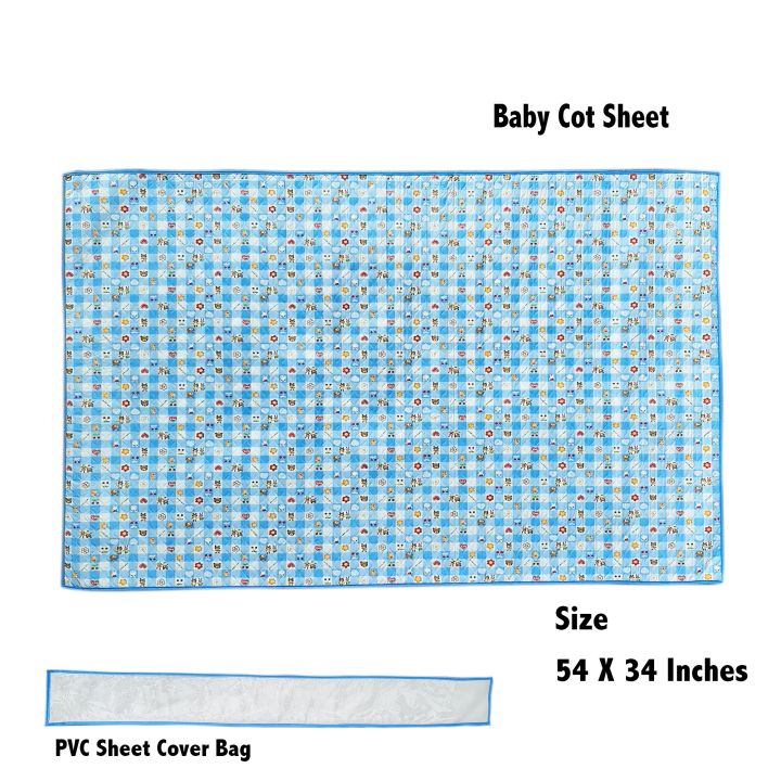 Baby Cot sheet/ Mattress Protector for Hospital Bed / Baby Bed or cot protector