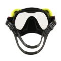 Men Women Anti-fog UV400 Protection Single Window Diving Mask Snorkeling Mask Scuba Swimming Mask Goggle Tempered Glass Lens Flexible Silicone Skirt PC Frame Adults. 