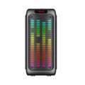 KTS 1755 Bluetooth Karaoke Speaker with Wireless Microphone | 8"x2 Dual Bass. 