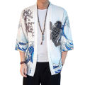 Yfashion Summer Spring Man Casual Shirts Large Size Pure Color Middle Sleeve Loose Tops. 