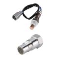 1Pcs Oxygen O2 Sensor Spacer Adapter & 1X Lambda O2 Oxygen Sensor Up/Downstream for Toyota Camry 4Runner Solara FJ. 
