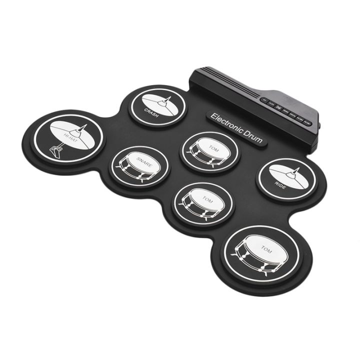 7%20Pads%20Electric%20Drum%20Set%20,Portable%20Roll%20Up%20Drum%20Practice%20Pad%20Drum%20-%20Image%208