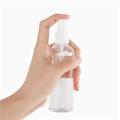 Refillable clear empty plastic spray bottle travel size 100ml (3Nos). 