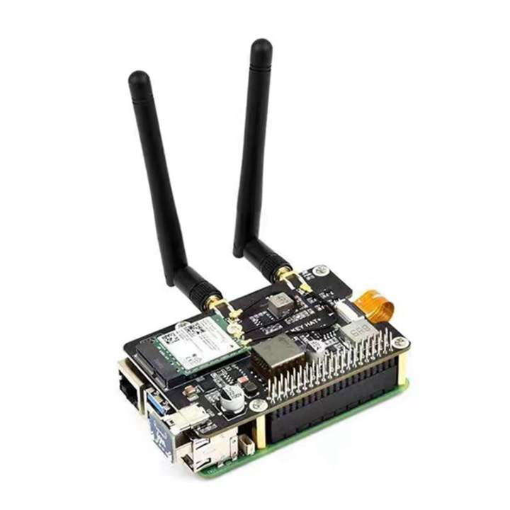 For%205%20PCIe%20to%20M.2%20E%20KEY%20with%20PoE%20HAT+%20Supports%20NGFF%20Wireless%20Network%20Card/Bluetooth%20for%20RPI%205%20-%20Image%202