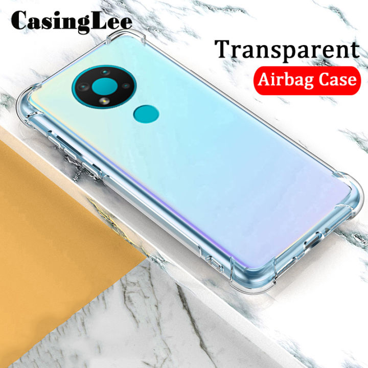 Casinglee%20for%20Nokia%203.4%20case%20Soft%20Transparent%20Airbag%20Full%20Protection%20clear%20Back%20Cover%20Nokia%203.4%20Phone%20cases%20cover%20For%20girls%20and%20Boys%20-%20Image%203