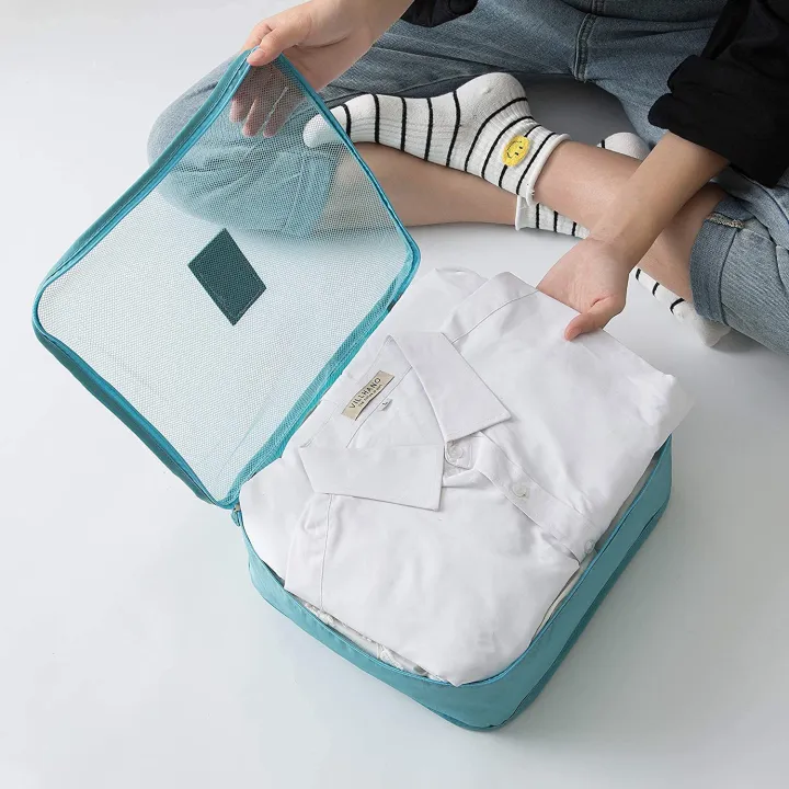 6pcs%20Packing%20Cubes%20Luggage%20Bags%20Organizer%20Durable%20Travel%20Travel%20Luggage%20Packing%20Organizers%20Set%20with%20Toiletry%20Bag%20Pink%20-%20Image%206