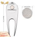SuperRide Zinc Alloy Golf Divot Tool Premium Golf Divot Tool Cleaner Compact Rust-proof Zinc Alloy Design for Southeast Asian Golfers Must-have Golf Accessories. 